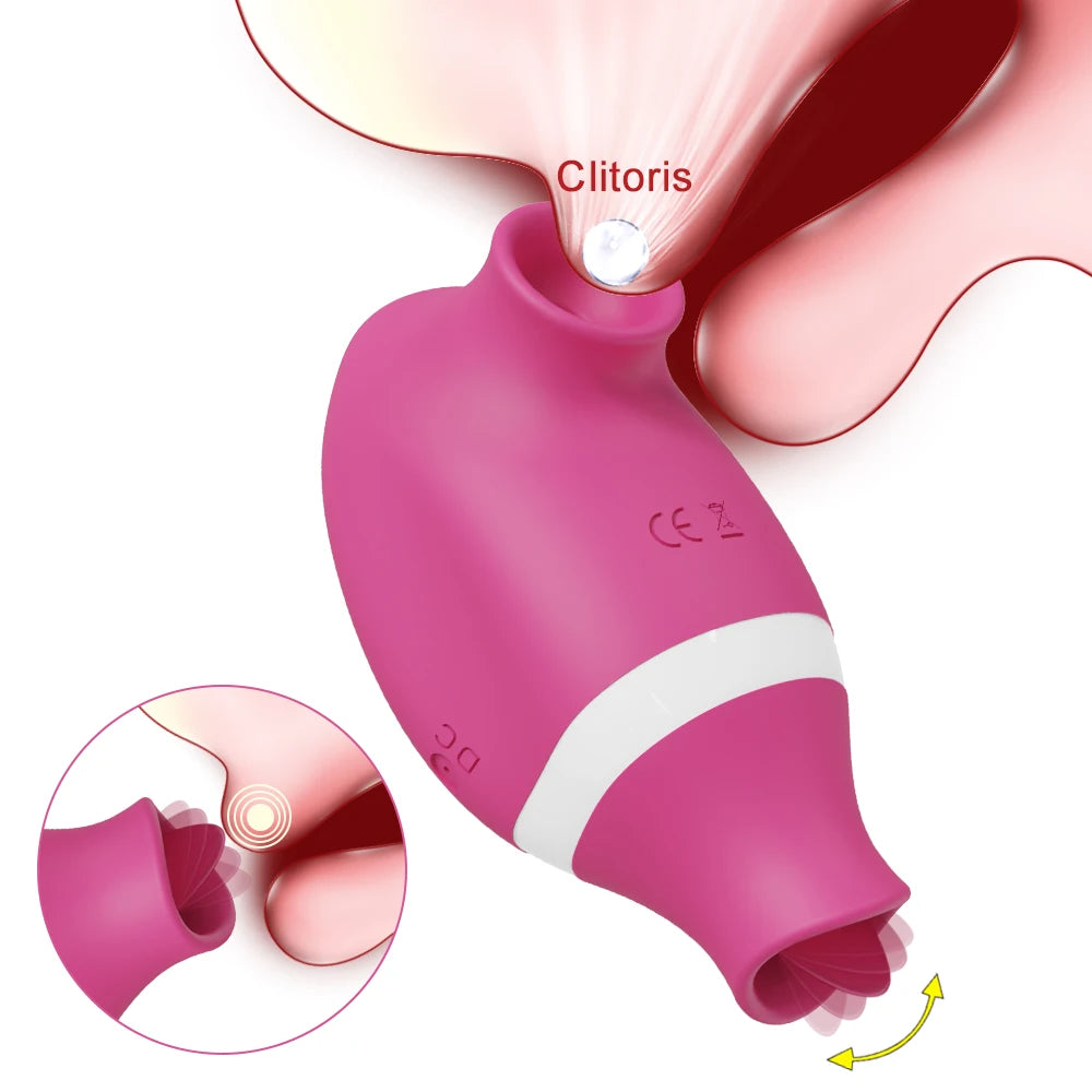 Stimulateur clitoridien 2en1.