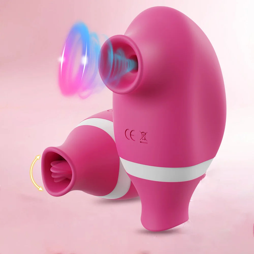 Stimulateur clitoridien 2en1.