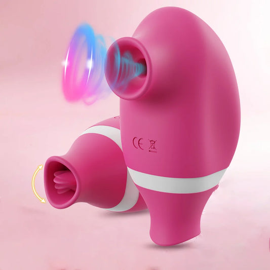 Stimulateur clitoridien 2en1.