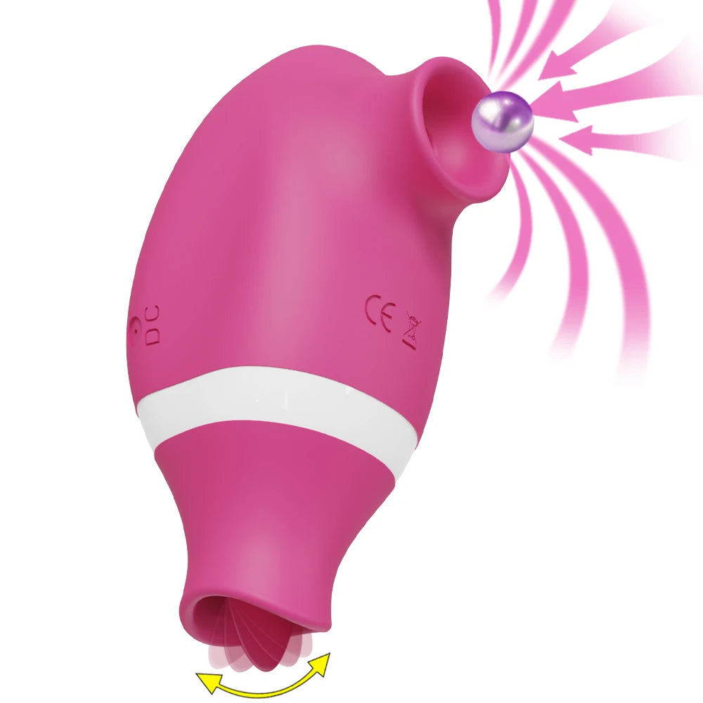 Stimulateur clitoridien 2en1.