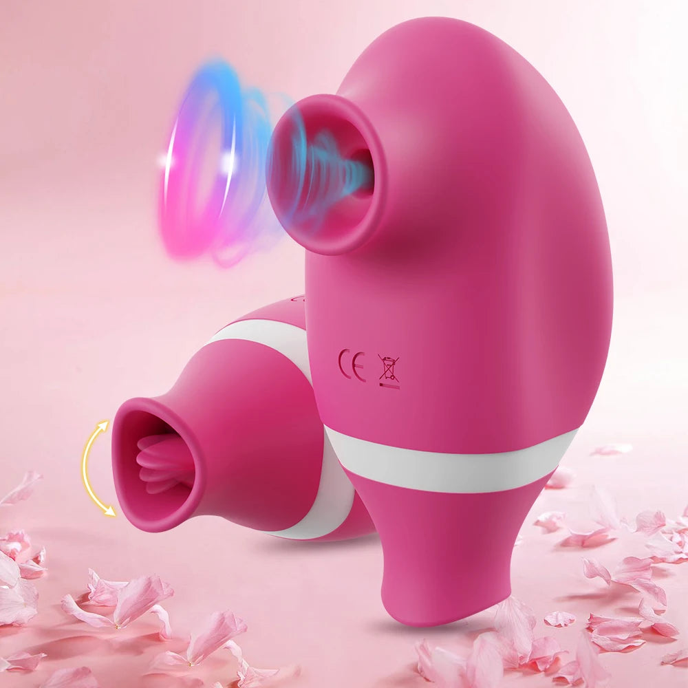 Stimulateur clitoridien 2en1.