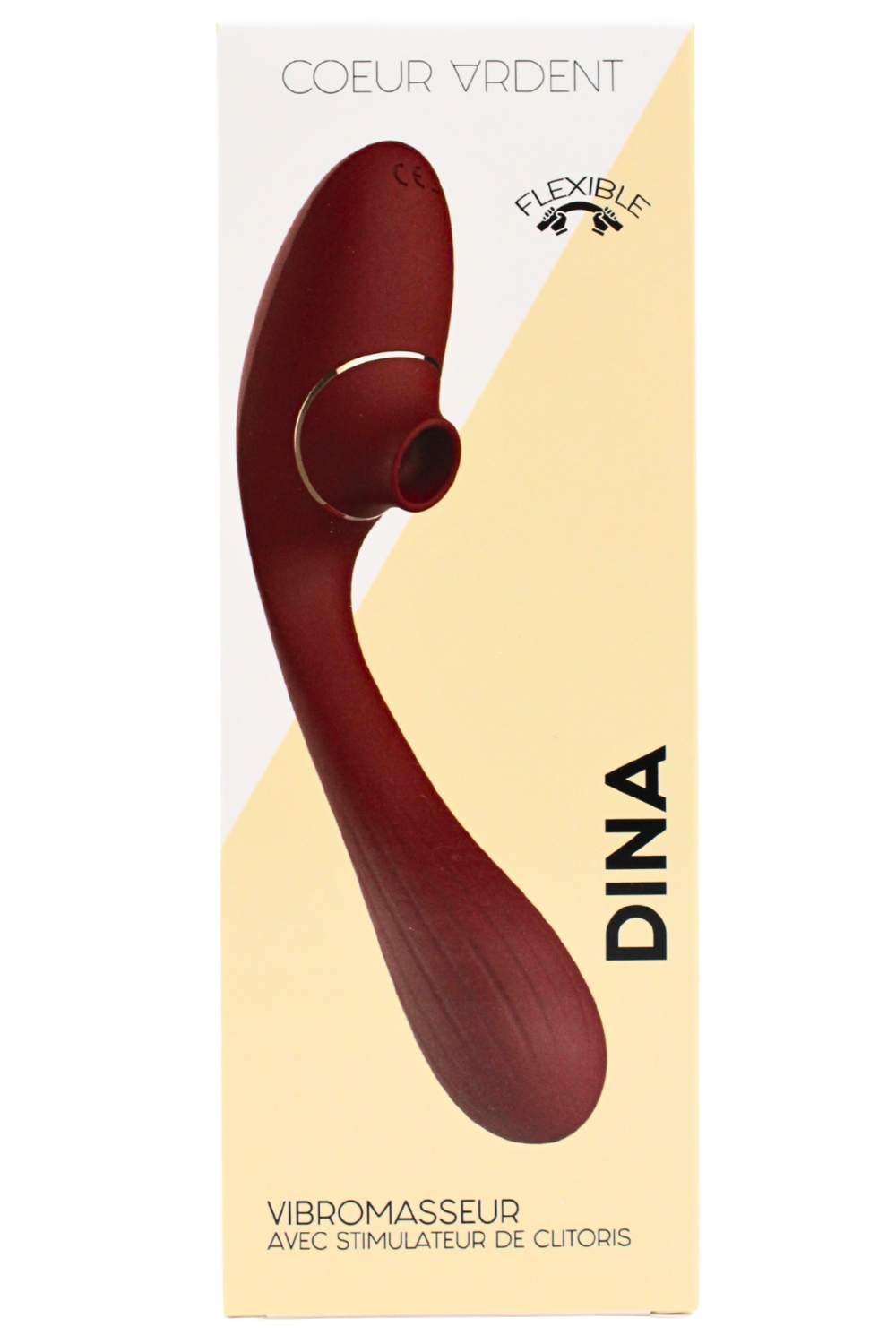 Eden Velvet | Stimulateur Clitoridien à Succion & Vibromasseur Point G 2-en-1