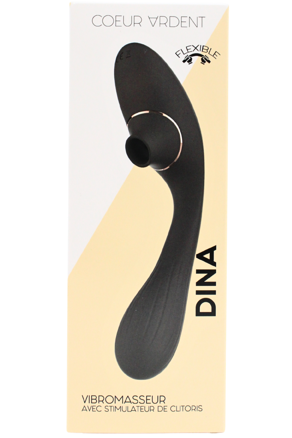Eden Velvet | Stimulateur Clitoridien à Succion & Vibromasseur Point G 2-en-1